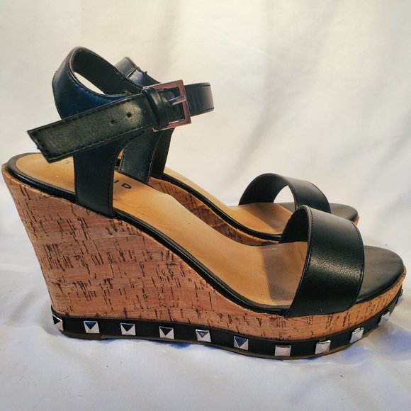 Torrid Studded Cork Wedge Sandals - Picture 8 of 9
